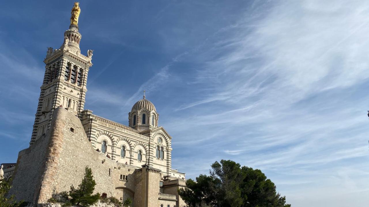 Escale Marseillaise, Grand T2 Calme, Pres Du Vieux Port Pour 2 A 4 Personnes, Nettoyage Rigoureux Marseille Exterior photo